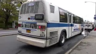 MTA Bus: 1999 Nova-RTS Bx23 & Q50LTD Buses #5181 #5191 #5197 at Aldrich St