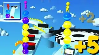 Stack Rider-Android gameplay All levels Mobile Gameplay Walkthrough Update level 43 I Mobile game