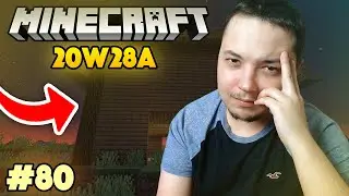 ПРОДОЛЖАЮ СТРОИТЬ АМБАР ● Minecraft 20w28a #80