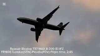 12 LANDINGS AND TAKE OFFS IN PLOVDIV PDV/LBPD IN BULGARIA🇧🇬