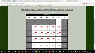 How to search your case on Peshawar High Court Mingora Bench Official Website