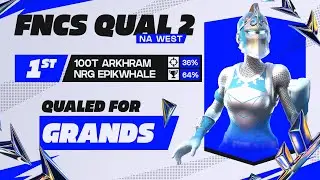 How we WON and QUALIFIED for the DUO FNCS GRAND FINALS!! | 100T ARKHRAM