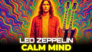 LED ZEPPELIN STYLE CALM MIND 🧘 Soft Guitar Ambience for Emotional Balance