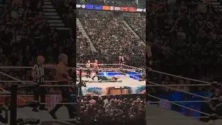 HEEEEEYYYY HEY CHRISTIAN CHANT AT AEW FORBIDDEN DOOR 2025! EDGE & CHRISTIAN WORK TOGETHER!