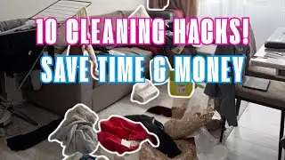 My 10 Secret CLEANING Hacks That Save TIME, MONEY, and Sanity