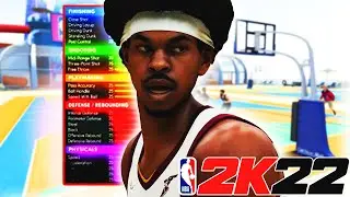 NBA 2K22 Джарретт Аллен, сборка | Сверхмощная двухсторонняя сборка с контактными данками и блокировкой | 61 значок