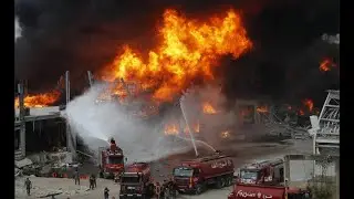 В порту Бейрута произошел новый пожар | New fire breaks out in Beirut port