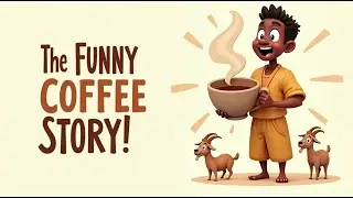 The Funny Origin Story of Coffee ☕🐐 | From Dancing Goats in Ethiopia to Your Cup