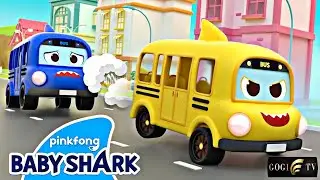 Baby Shark Car Toy  Color Songs | Baby Shark  | Baby Shark GoGi Tv