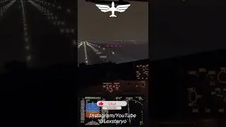 BOEING 737 NIGHT WINDY LANDING IN STL - MSFS 2024