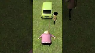 Mr. Bean's Ultra Revenge on Mrs. Wicket! #mrbean #shorts