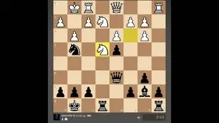 Быстрый и красивый мат Fast and beautiful checkmate №3