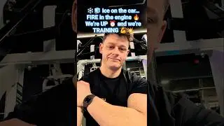 ❄️🧊 Ice on the car&hellip; FIRE in the engine 🔥🔥🔥We&rsquo;re UP ⏰ TRAINING 💪💥#motivation #fyp #viral #shorts #new