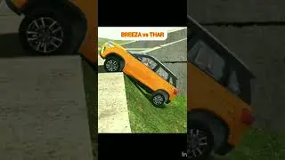 BREEZA vs THAR INDIAN CAR GAME 3D #Yogi#YY#gamer#