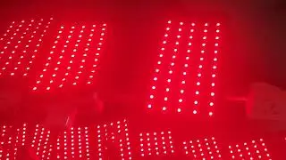 Mini size remote control red light therapy pad for home users pain relief. 