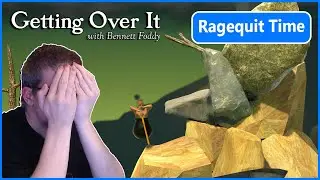 RAGEQUIT TIME - GETTIN OVER IT - COMMENT CE BONHOMME S'EST RETROUVE DANS CETTE MARMITE ?!