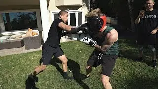 Boxing vs FaZe Sensei *Preparing for Youtube Boxing Match*