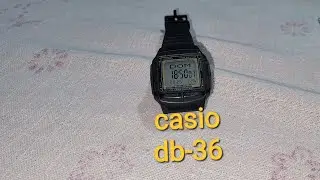 casio db-36 meu rel&oacute;gio de edc