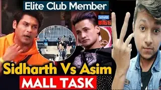 BiggBoss13 Elite Members - Mall Task coming soon | Siddharth Shukla vs Asim Riaz🔥