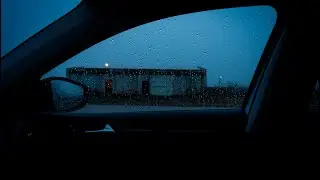 Calm Rain Inside a Car for Sleep, Focus, and Stress Relief