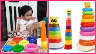 ring stacking toy|stack toy |2 yrs baby stacking rings|perfection in stacking ring toy