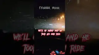 froggg, noooo. #frog #rider #shorts #youtubeshorts #bmw #friends #comedy #comedian #liveprops