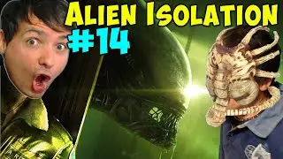 ALIEN ISOLATION - Blind Horror Playthrough Pt 14 - Why Does It Always Know?