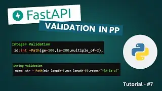 Validation in PathParameter  FastAPI Tutorial | Tamil