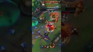 RIFT BULLY DARIUS #wildrift #lol #shorts #shortsfeed #leagueoflegends  #darius #montage #ratangaming