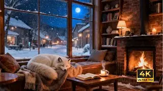 Christmas Jazz Lounge 🎄 Soft Winter Music for Relaxing Nights