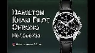 Hamilton Khaki Pilot Chrono H64666735