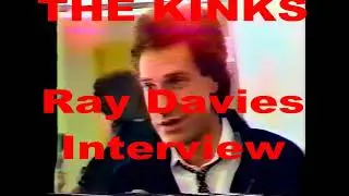 The Kinks - Ray Davies interview on Cleveland Kinks Society support - WKYC 11pm News 9/20/81
