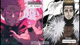 Sukuna [Jujutsu Kaisen] Vs Dante Zogratis [Black Clover]#unionarenatcg  #unionarena #tcg #battle