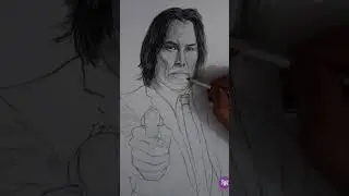 Drawing John Wick Portrait #drawing #johnwick #johnwickchapter4#keanureeves #portrait #pencildrawing