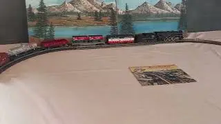 AMERICAN FLYER TRAINS 293 PACIFIC FREIGHT TRAIN SET WITH COAL DUMP CAR