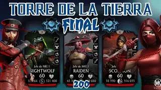 TRIPLE SKARLET 🌹 Final Torre de la Tierra | Mortal Kombat Mobile 