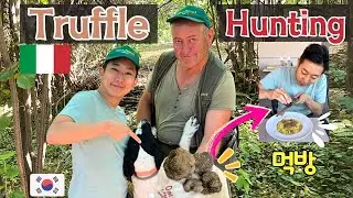 Hunting Fresh Truffles in Italy 🍄🇮🇹 |  Mukbang - Are they really Worth the Hype? 🤔