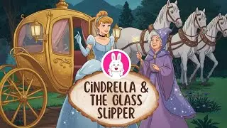 Cinderella and the Glass Slipper | Fairy Tale Story for Kids in English | Bunny Book Time