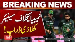 Senior players likely to be rested against Namibia | Hum News | Pakistan