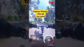 Segway Ninebot Max g3 top speed #segway #speed #highspeed #escooter #shorts