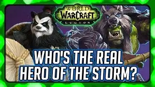 WOW Legion 🌟 Heroes of the Storm Easter Egg 🌟 Rehgar vs. Chen