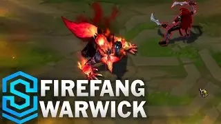Firefang Warwick (2017) Skin Spotlight - League of Legends