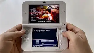 Super Street Fighter 4 online multiplayer | The New Nintendo 3DSXL handheld gameplay