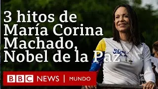 3 hitos de la vida pol&iacute;tica de Mar&iacute;a Corina Machado, Nobel de la Paz 2025