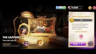 June's Journey Secrets 31 Scene 6 Hotel Dining Room Word Mode 