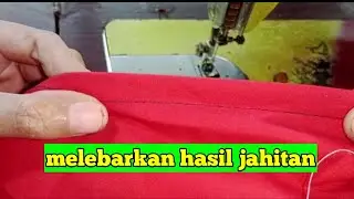 CARA MELEBARKAN LANGKAH HASIL JAHITAN PART1 || #ABAY_TAYLOR