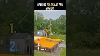 Top 5 Pole Vault Fails Ever 😱#shorts