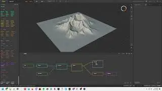 FAST Snowy mountain - Gaea to Houdini and back again...
