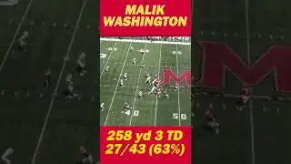 Maryland's Freshman Phenom Malik Washington