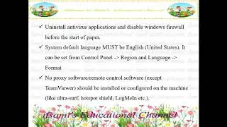 Guideline for overseas Students(How to Attempt  Exams on VUTES)